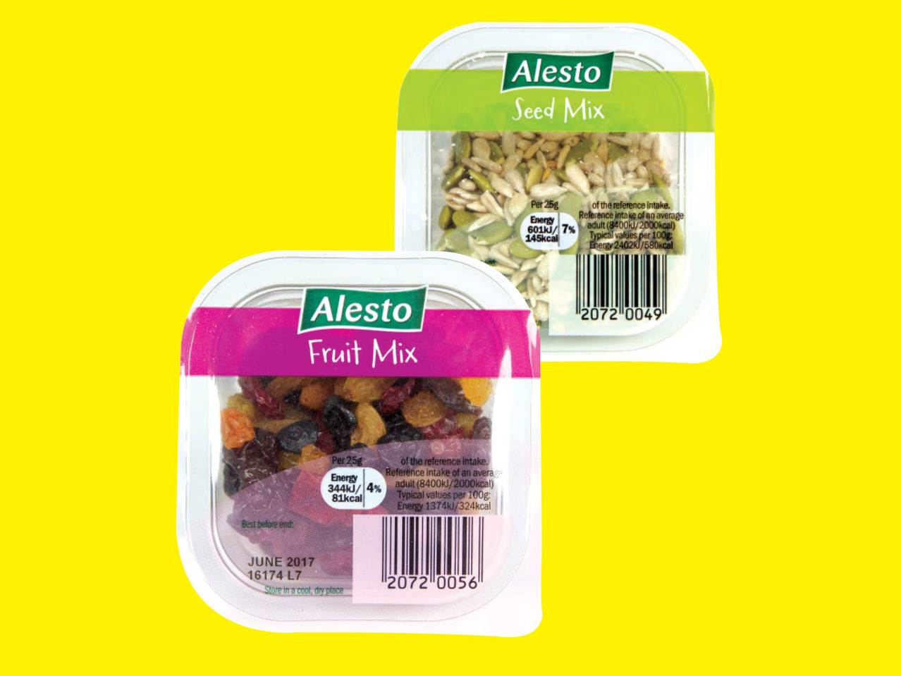 ALESTO(R) Snack Pots