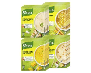 KNORR(R) 
 TRIO DE SOUPES EN SACHET