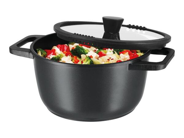 Silvercrest Black Cast Aluminium Casserole Dish