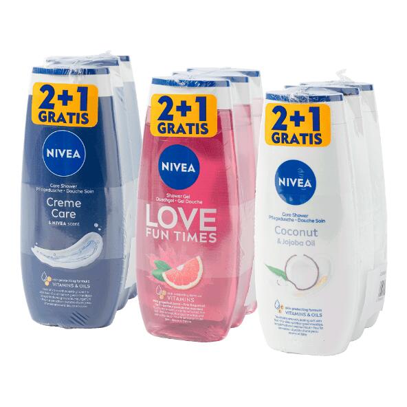 NIVEA(R) 				Duschgel, 3 St.