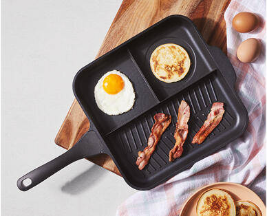 Multi-Section Cast Aluminium Frypan