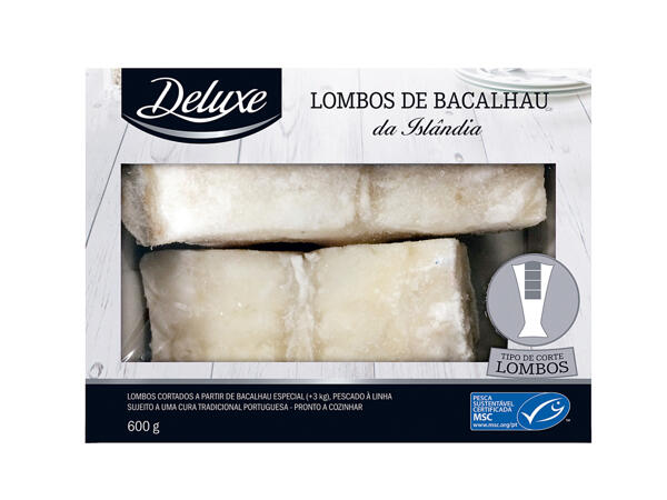Deluxe(R) Lombos de Bacalhau da Islândia