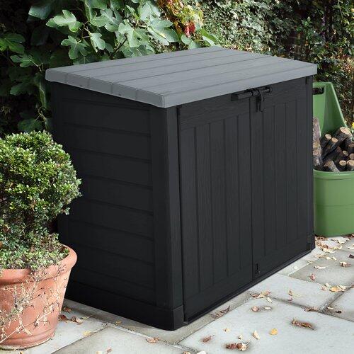 KETER KST Coffre Store it out MAX, noir/gris