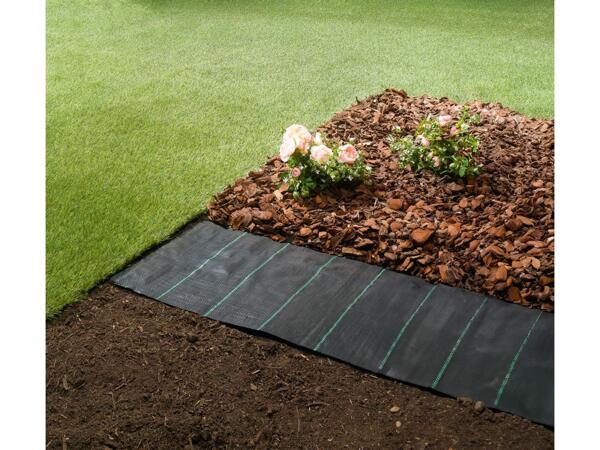 Weed control fabric or garden cover