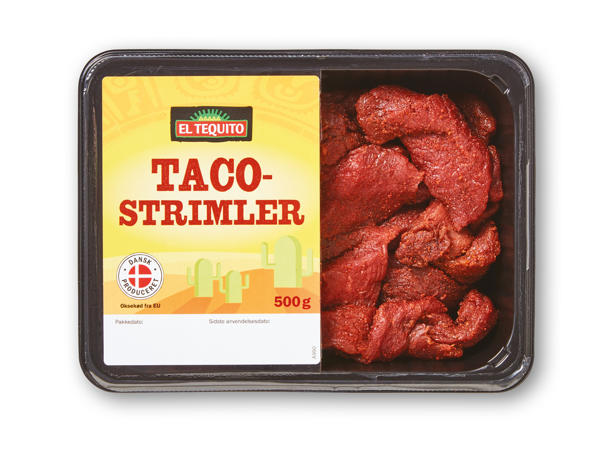 EL TEQUITO Taco strimler