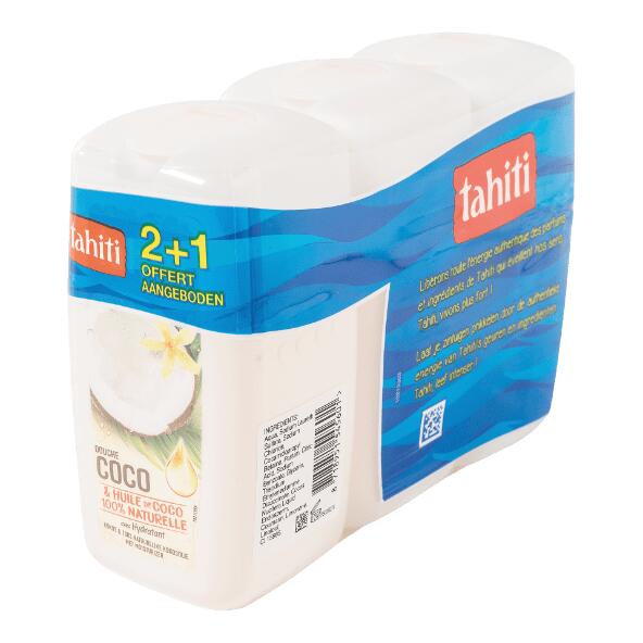 TAHITI(R) 				Gel douche, 3 pcs