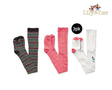 Children's Tights 3pk/4pk