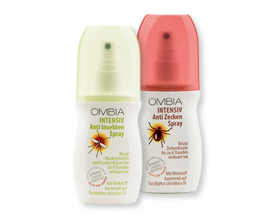Spray anti-insectes/anti-tiques OMBIA
