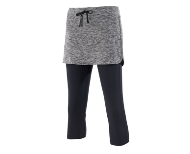 LADIES FITNESS LEGGING WITH SKIRT