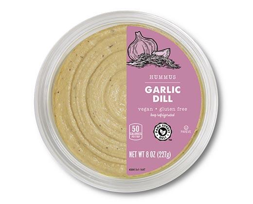 Park Street Deli 
 Garlic Dill, Dill Pickle or Caramelized Onion Hummus