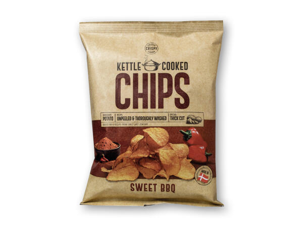 Taffel eller Kettle Cooked chips
