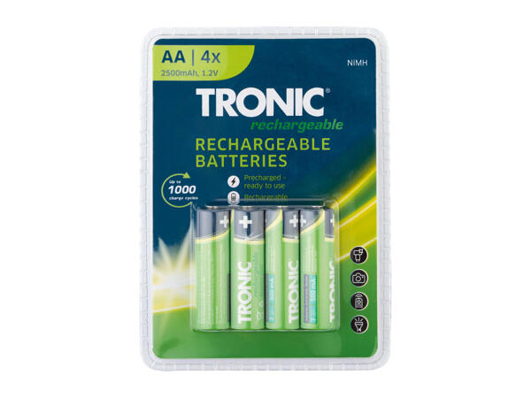 Tronic Rechargeable Batteries
