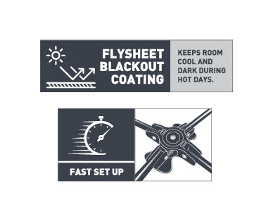 Instant Up Blackout Tent 4 Person
