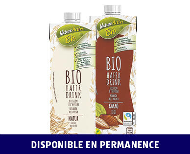 NATURE ACTIVE BIO 
 BOISSON À L'AVOINE BIO