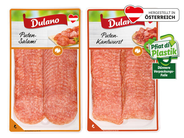 Putenrohwurstspezialitäten 100 g + 40 g gratis