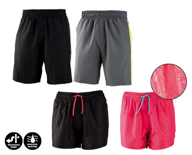 Men's/Ladies' Active Fitness Shorts