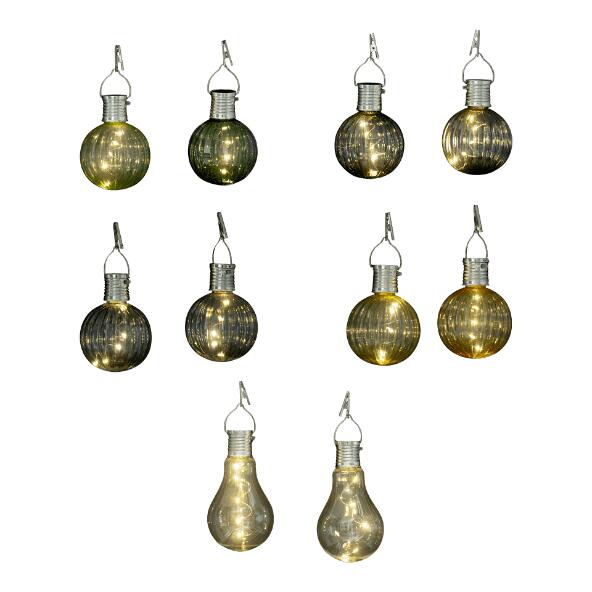BELAVI(R) 				Solarbetriebene LED-Leuchten, 2 St.