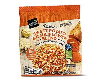 Season's Choice 
 Savory Herb or White Cheddar Riced Vegetable Blend