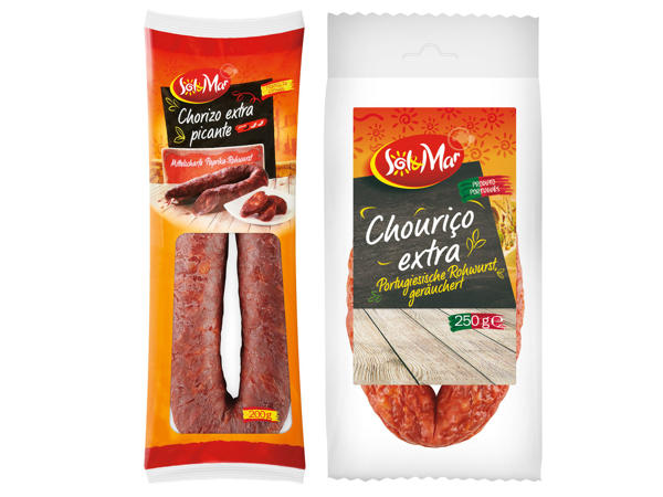 SOL&MAR Fuet Extra, Chorizo extra oder Chorizo extra picante