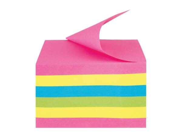 Crelando Multi-Coloured Sticky Notes Cube
