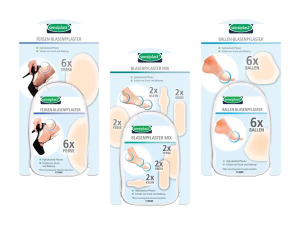 Assortiment de pansements pour ampoules
