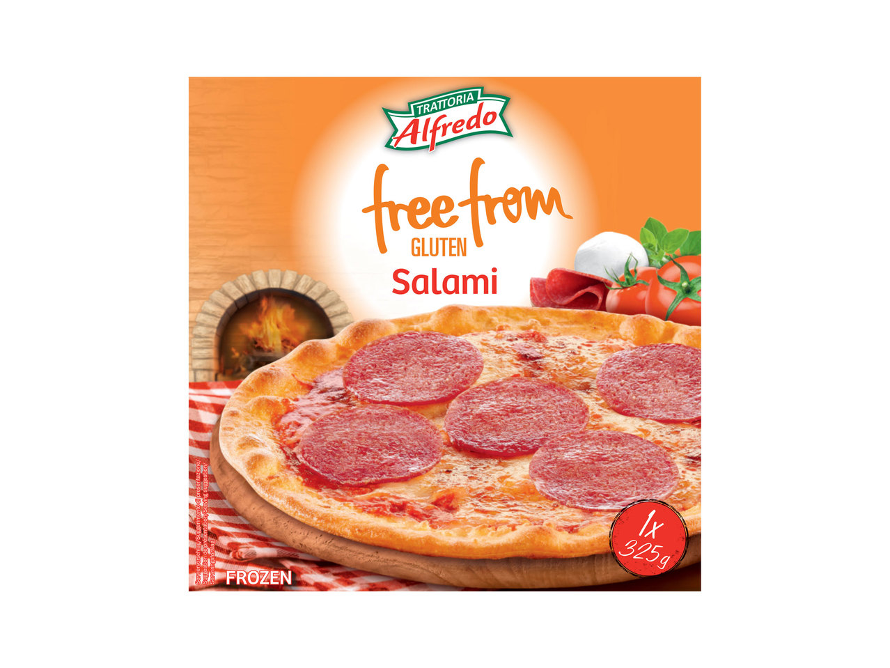 Pizza au salami sans gluten