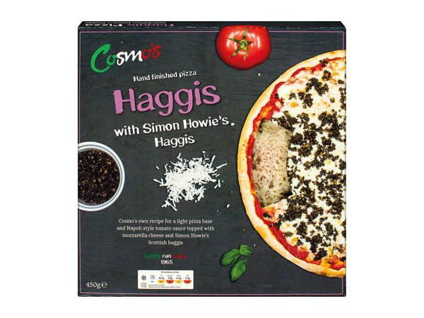 Cosmo Haggis Pizza