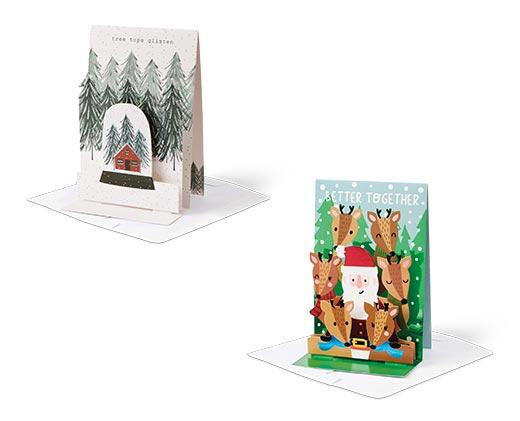 Merry Moments 
 Pop Up Christmas Cards