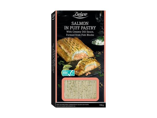 Salmon in Puff Pastry