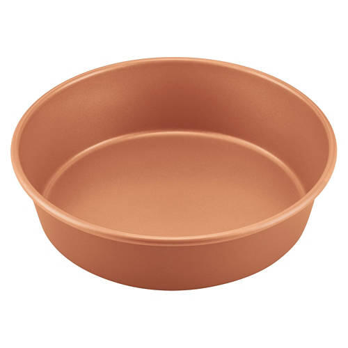 Mini Aluminized Steel Bakeware - Round Tin, Pastel Red