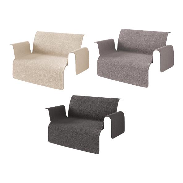 Teddy-Sofaüberwurf, 2 Pers.