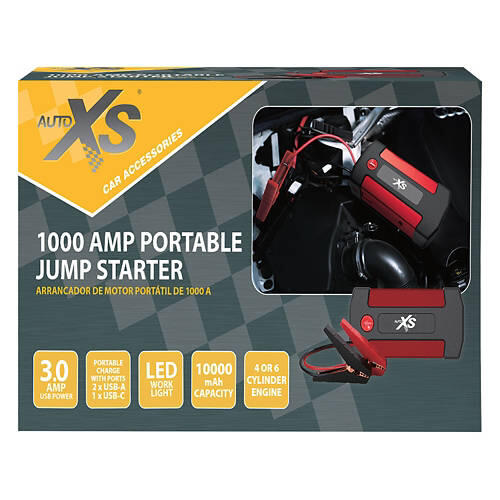1000 AMP Portable Car Jump Starter