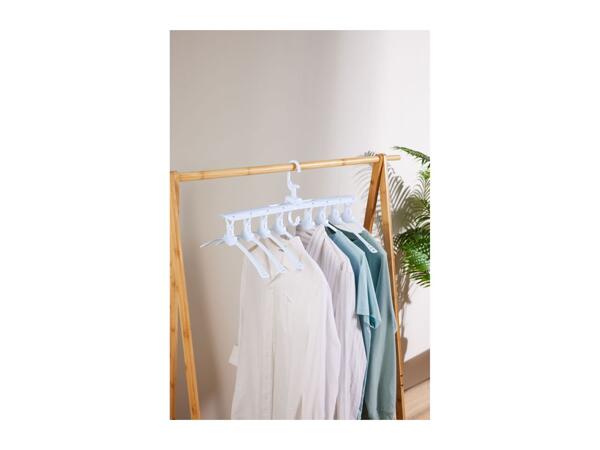 Livarno Home Space-Saving Coat Hanger/​24 Peg Airer