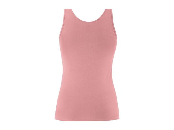 Esmara Ladies' Pink Vest Tops - 3 Pack