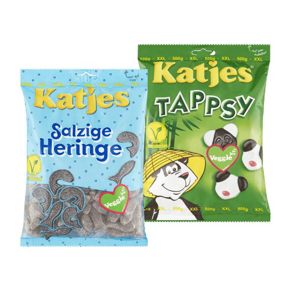 KATJES 	 				Tappsy eller Salte Fisk