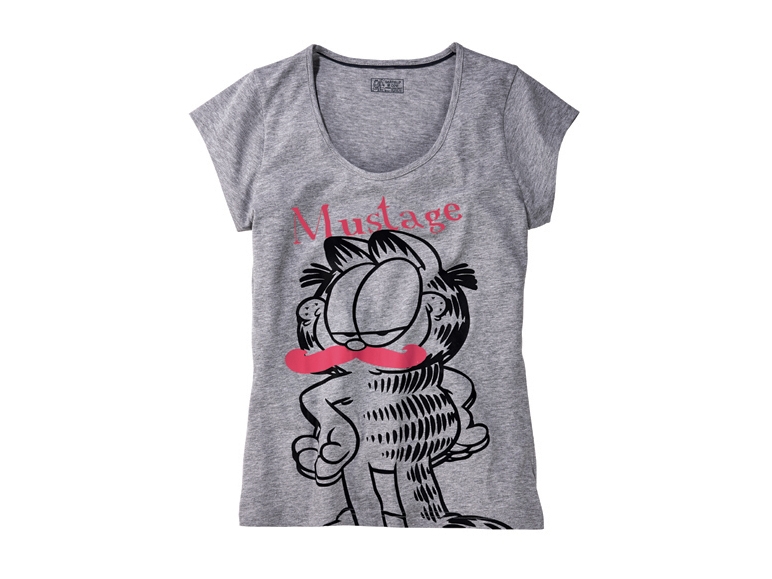 Ladies' T-Shirt "Garfield, Snoopy, Hello Kitty"