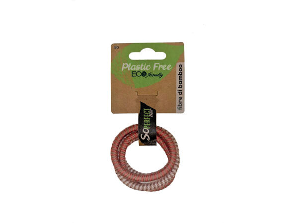 Trendy Hair Elastics in Soy or Bamboo Fibre
