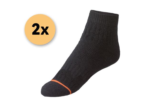Men's Thermal Work Socks, 2 pairs