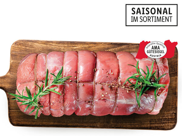 Frischer Kalbsrollbraten