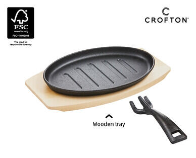 Cast Iron Sizzle Plate, Sizzle Dish or Tortilla Press