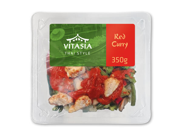 Kylling med rød karry