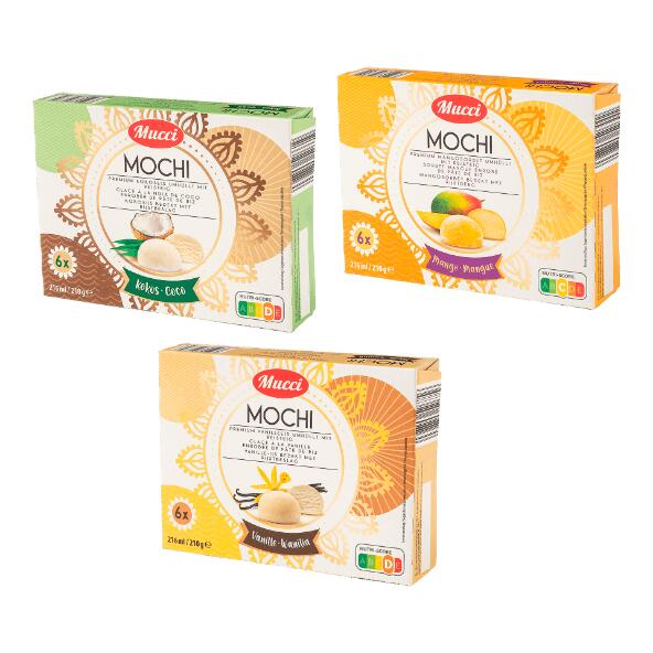 MUCCI(R) 				Mochi glacé, 6 pcs