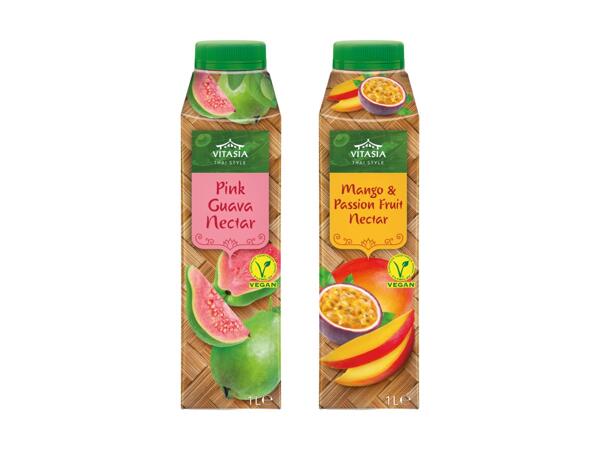 Mango-Maracuja oder Guaven Nektar