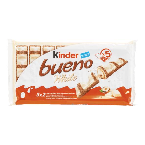 Kinder Bueno white, pack de 5