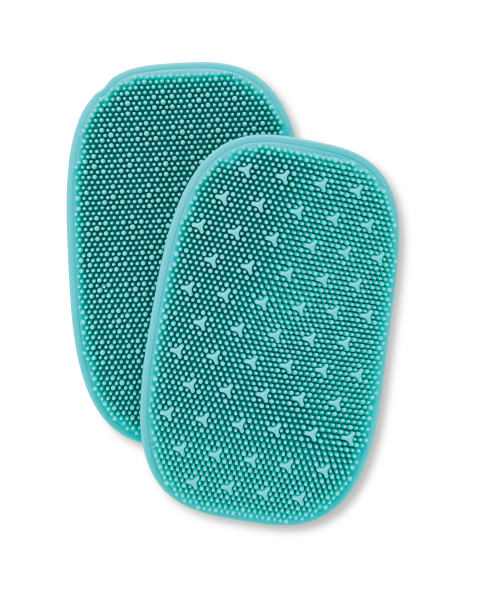Blue Reuseable Silicone Sponge