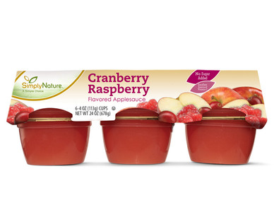 SimplyNature Applesauce Cups