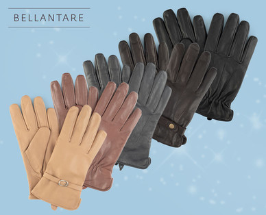 BELLANTARE Lederhandschuhe, vegetabil gegerbt