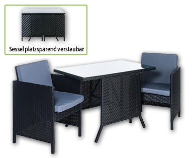 GARDENLINE(R) Lounge-Set, 3-teilig