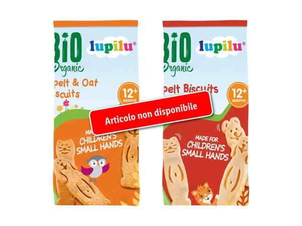 Biscotti bio a varie forme