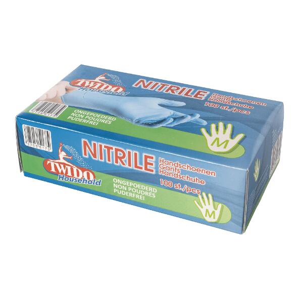 TWIDO HOUSEHOLD(R) 				Nitrilhandschoenen, 100 st.